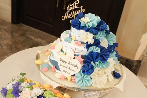 公式 エスタシオン デ 神戸 神戸の結婚式場 素敵なウェディングケーキ